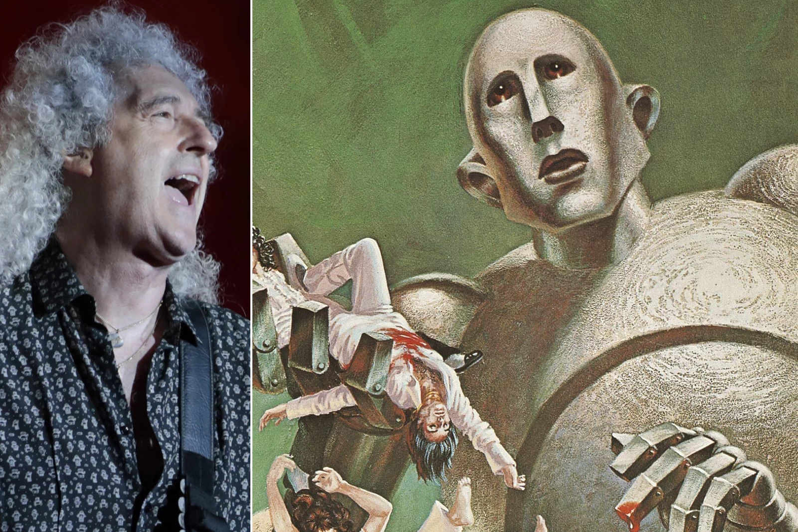 Brian May Lost HIs Robot but Likes to Think He Found It Again