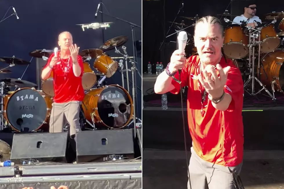 See the Mike Patton Stage Fight From the Drone’s Point of View