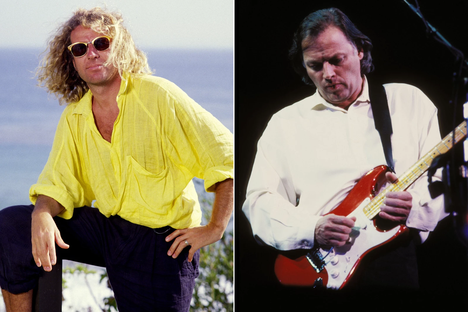 Sammy Hagar sporting a Cardinals jersey with the Grateful Dead's