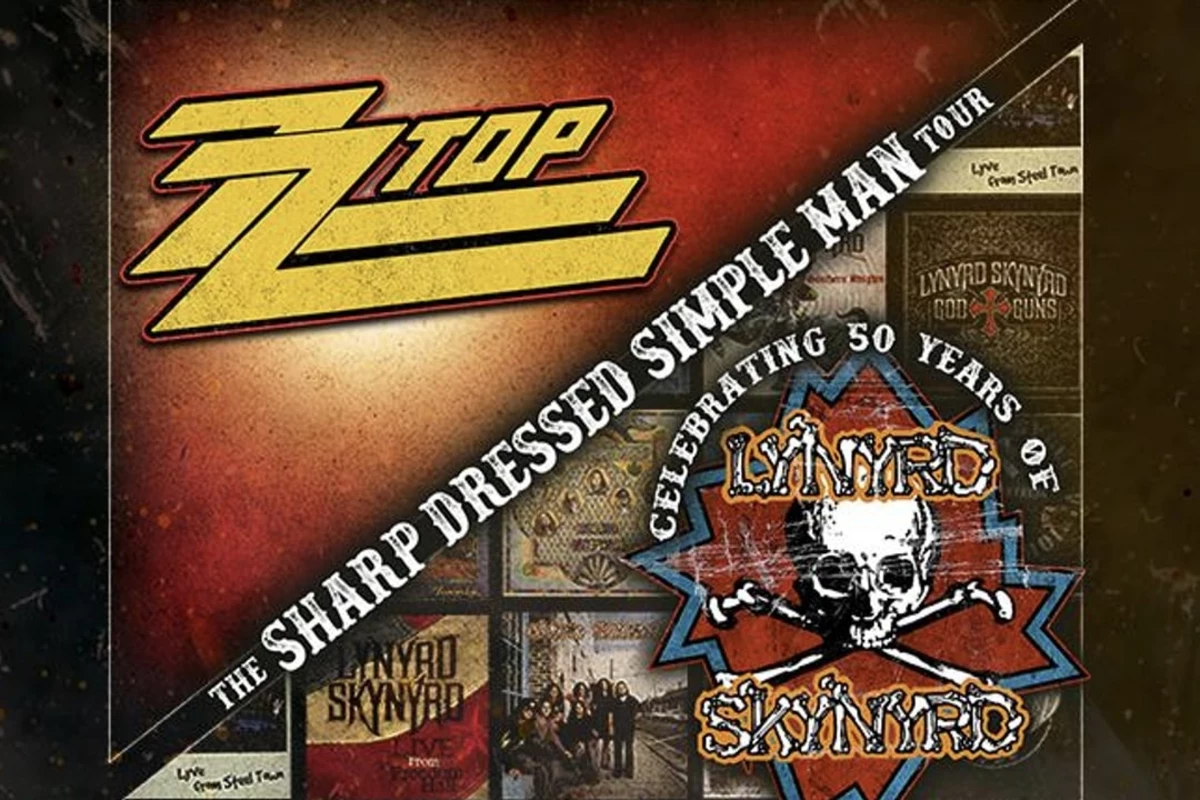 Bonus Bane længes efter ZZ Top and Lynyrd Skynyrd Announce Sharp Dressed Simple Man Tour