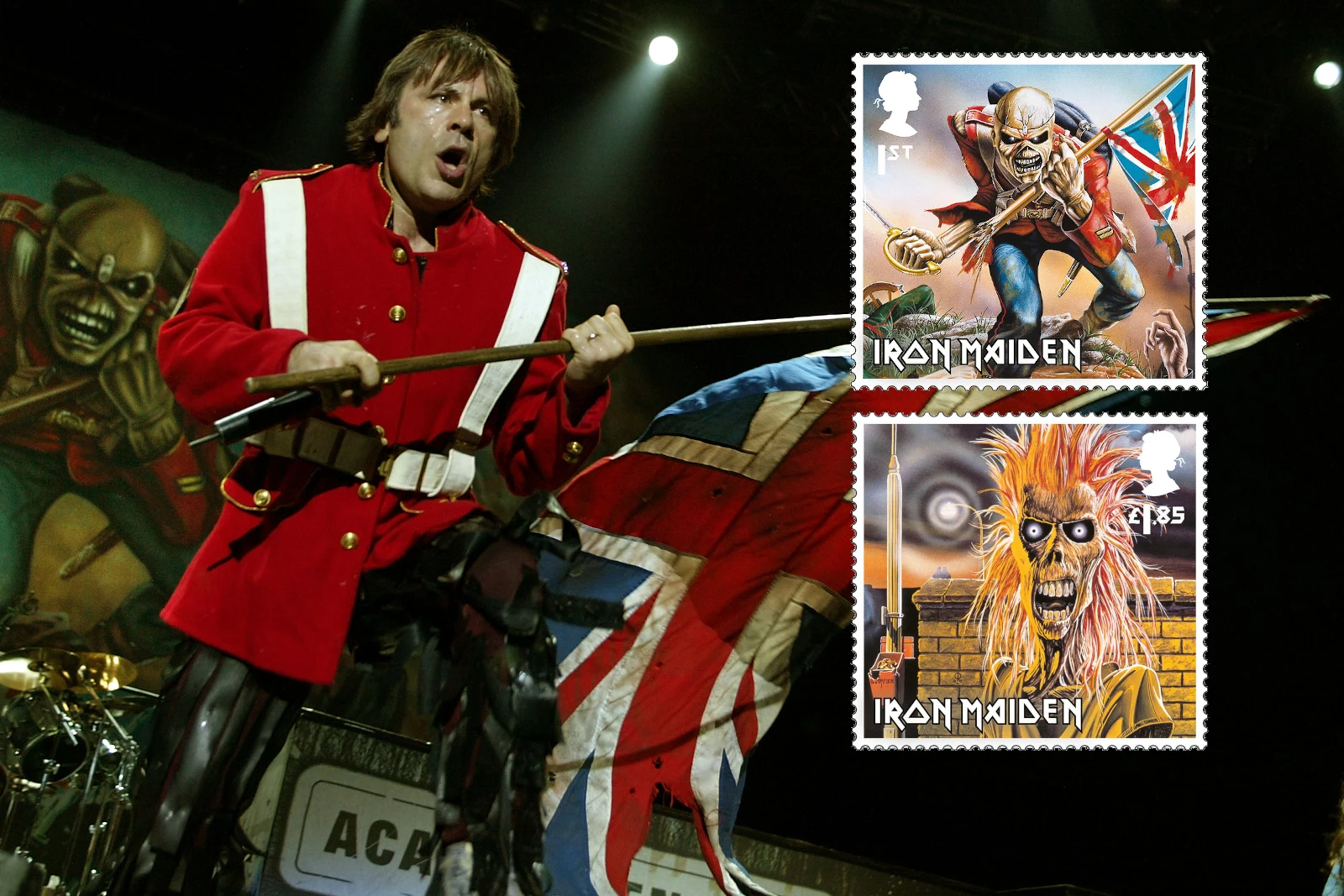 Iron Maiden Honored With New Postage Stamp Set
