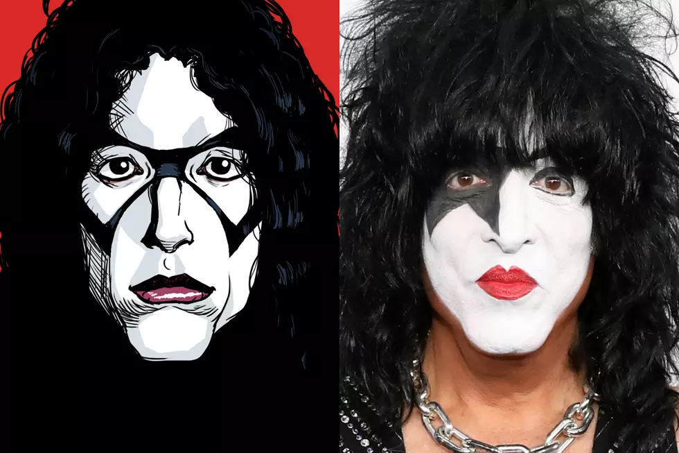 Paul Stanley's Kiss Bandit Makeup 