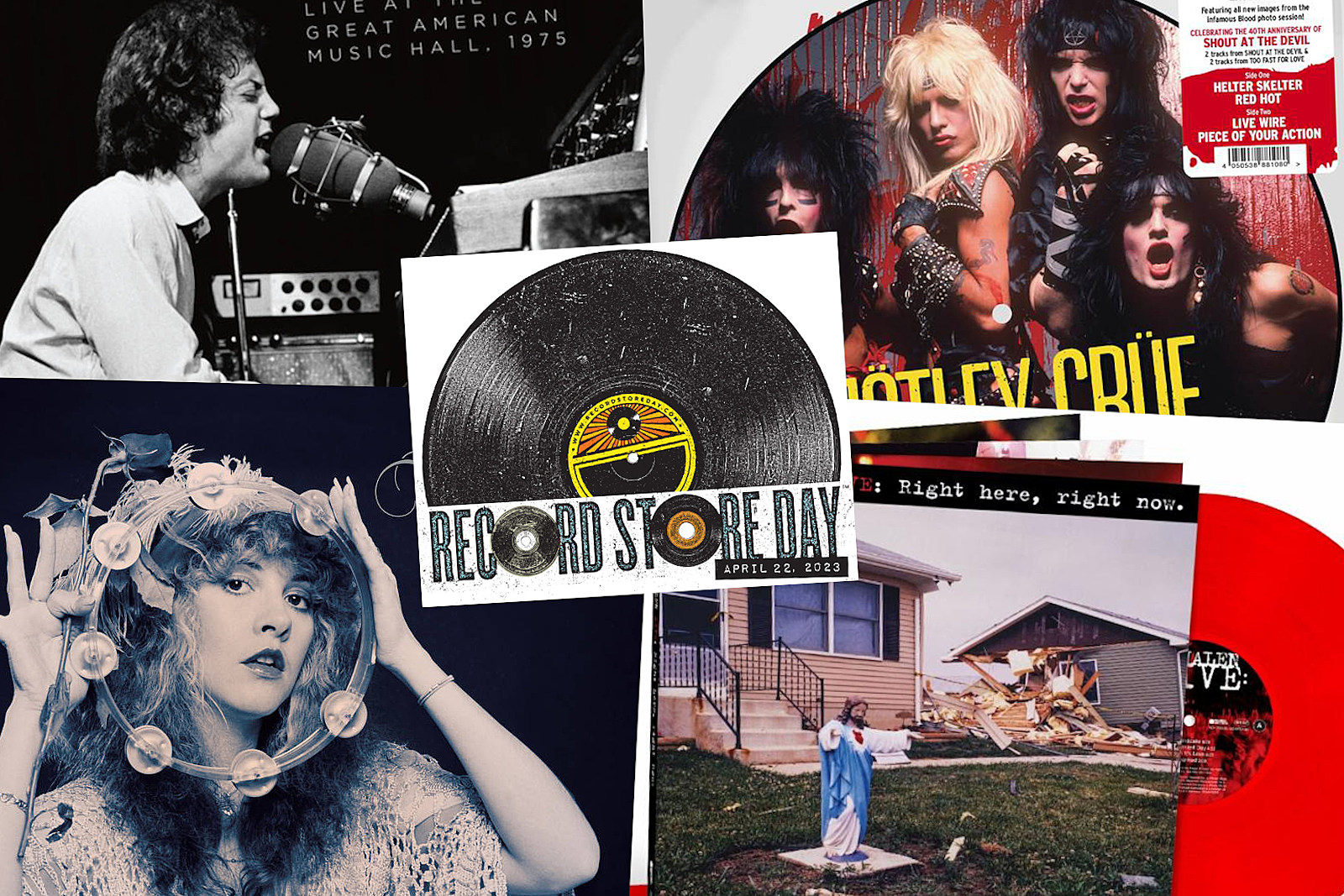 Van Halen, Stevie Nicks, Motley Crue Lead Record Store Day Roster