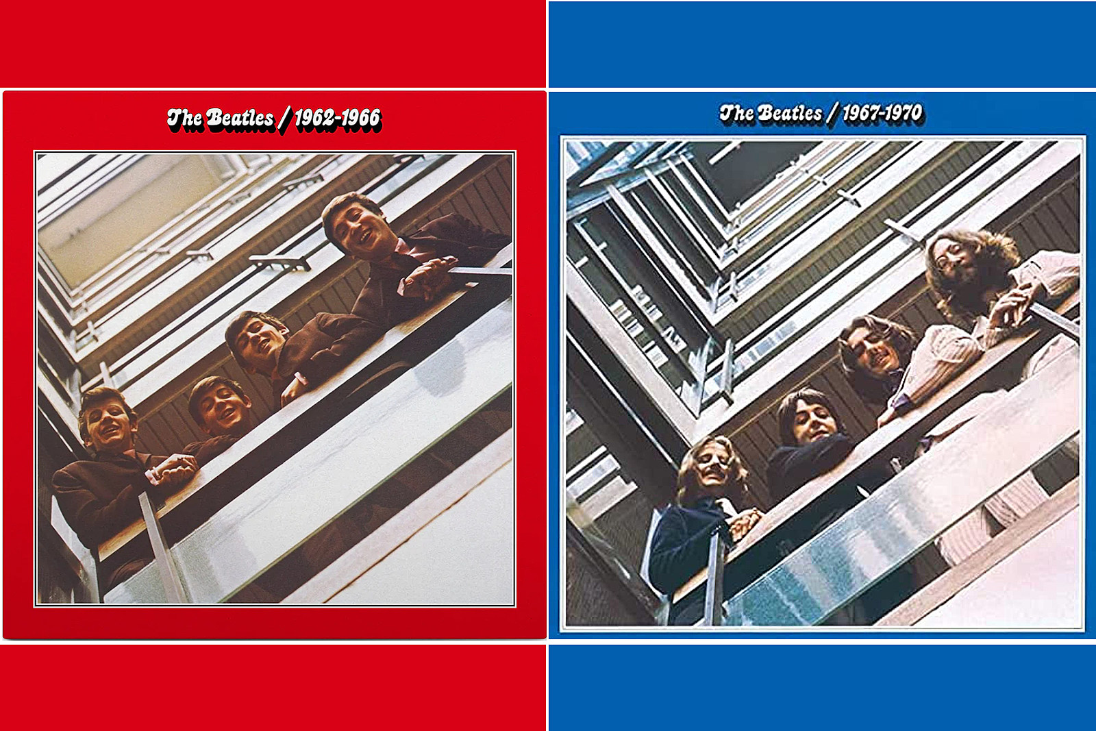 The Beatles: What's the difference between the new Red and Blue albums and  the classic - Gold