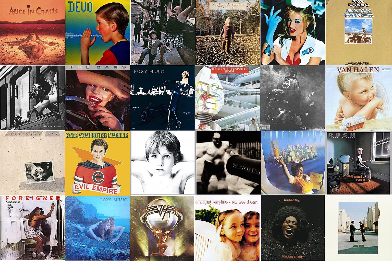 40 Stars From Famous Album Covers