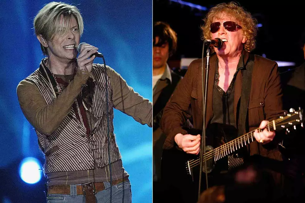 Why David Bowie and Ian Hunter Were Never Friends