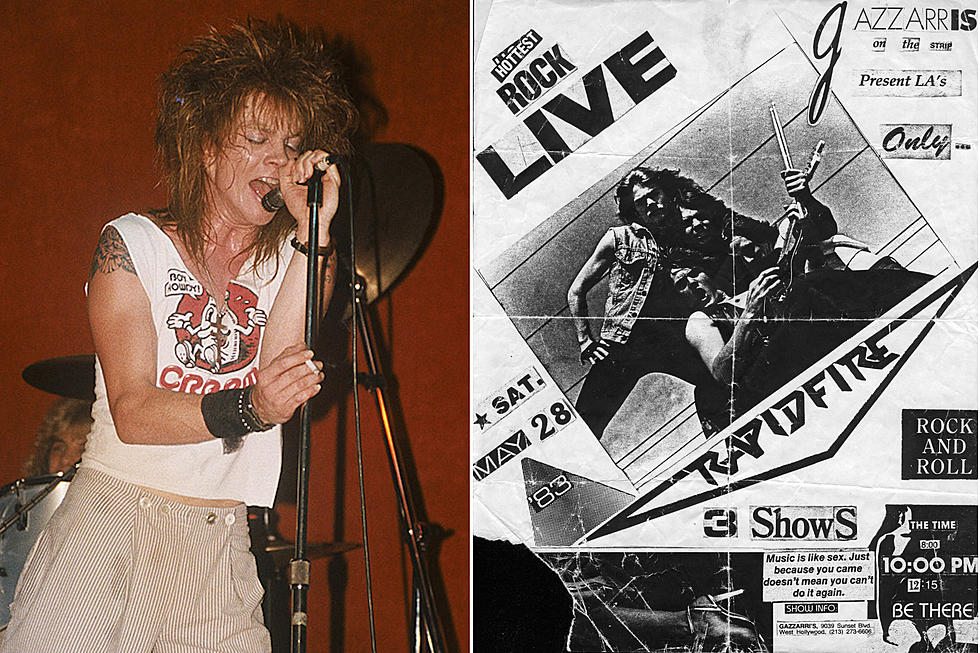 40 Years Ago: Axl Rose Plays Final Gig With Rapidfire