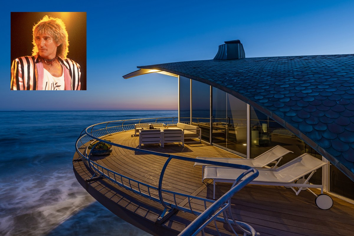 Rod Stewart's Former Malibu 'Wave House' on Sale for $49 Million