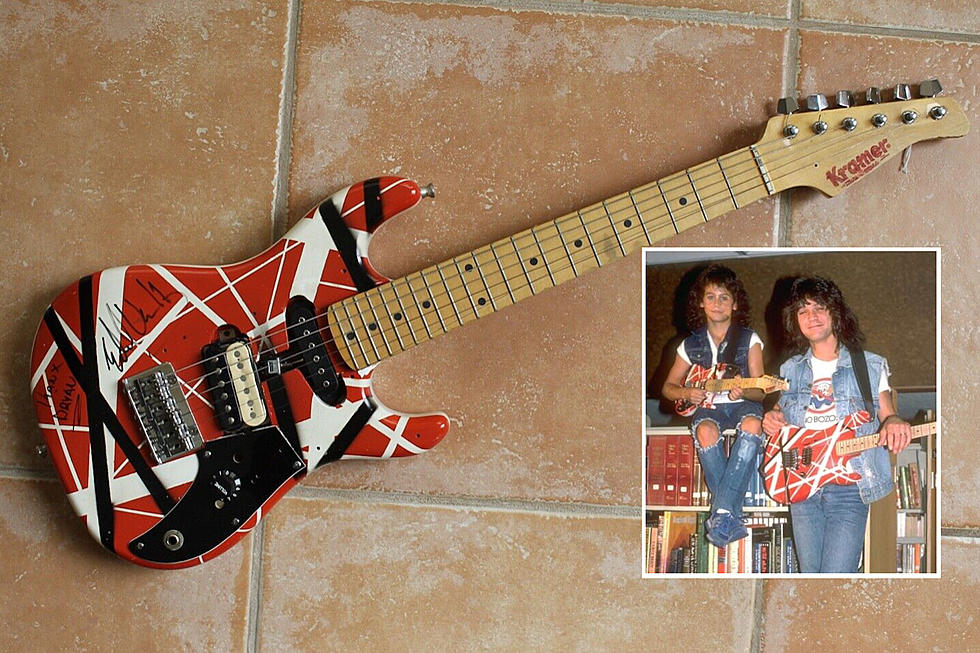 Van Halen Young Eddie &#8216;Hot for Teacher&#8217; Guitar on Sale for $220k