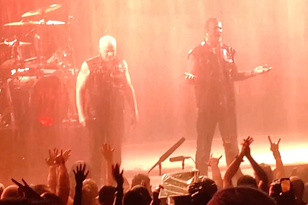 Watch: Disturbed Gets Drenched When Pyro Sets Off Sprinklers