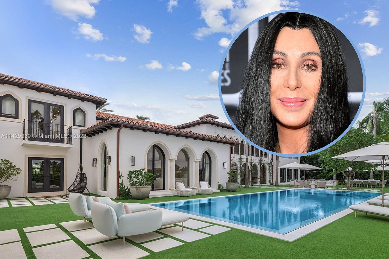 Cher’s Former Miami Mansion on Sale for $42.5 Million