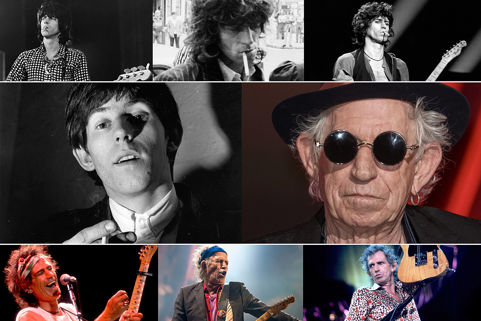Keith Richards Year by Year: 1963-2023 Photographs