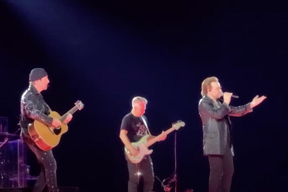 Watch U2 Perform Altered &#8216;Pride&#8217; in Tribute to Hamas Victims