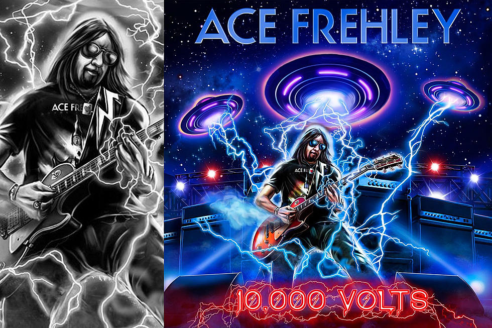Ace Frehley Reveals '10,000 Volts' Title Song, Art and Track List