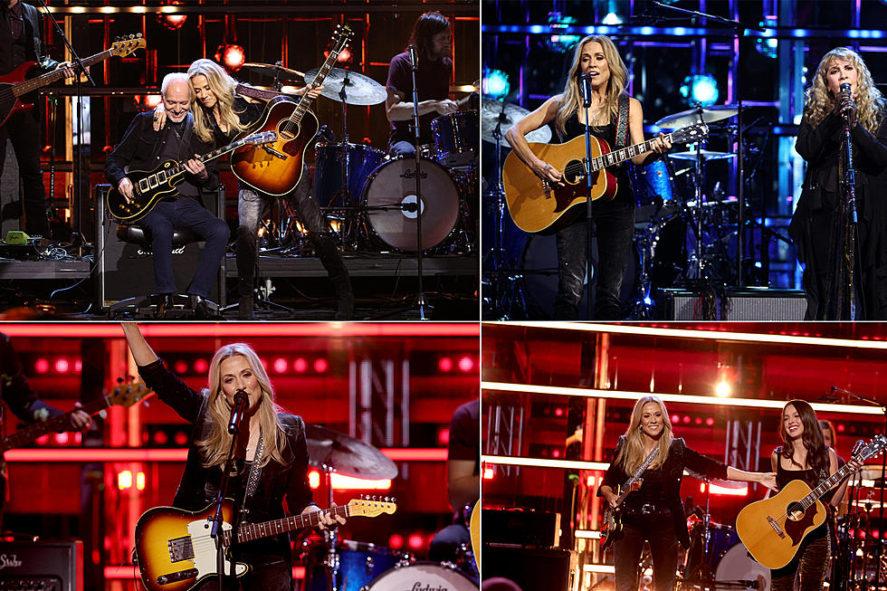 Sheryl Crow Duets With Stevie Nicks at Rock Hall Induction 