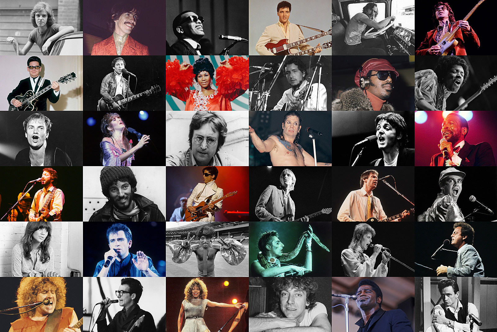 Top 50 Solo Artists in Rock History DRGNews