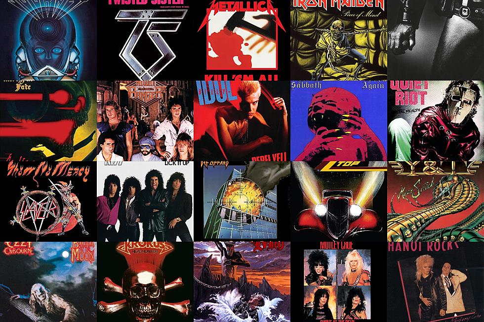 Top 20 Hard Rock and Metal Albums of 1983