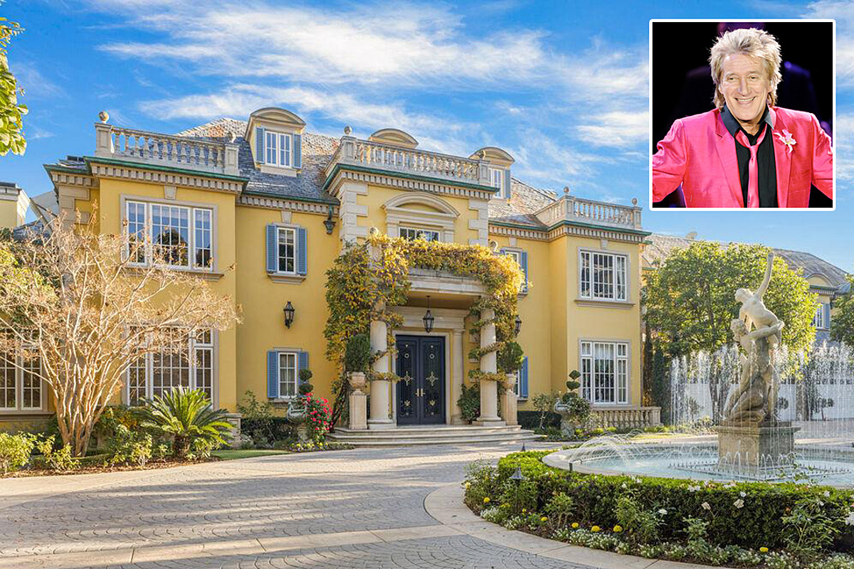 Do Ya Think Rod Stewart's $80 Million Mansion is Sexy?