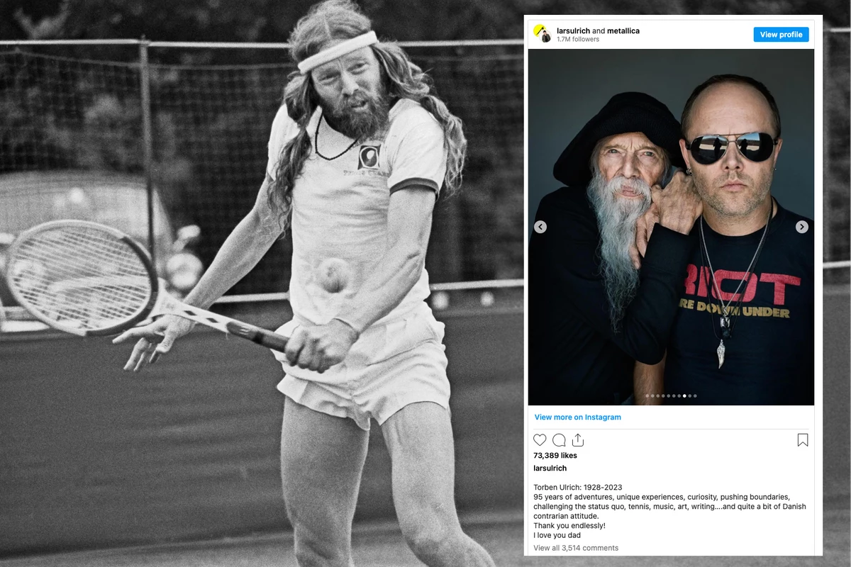 Lars Ulrich's Father Dies: Metallica Drummer Shares Tribute