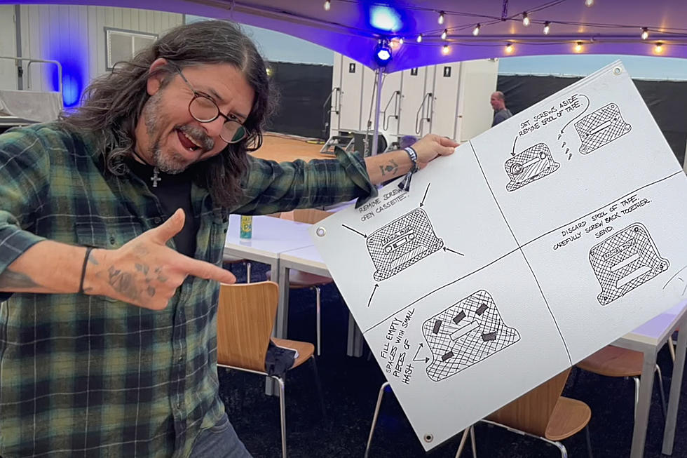 Dave Grohl’s Beer Bong + Hash Smuggling Guide Up for Charity Auction