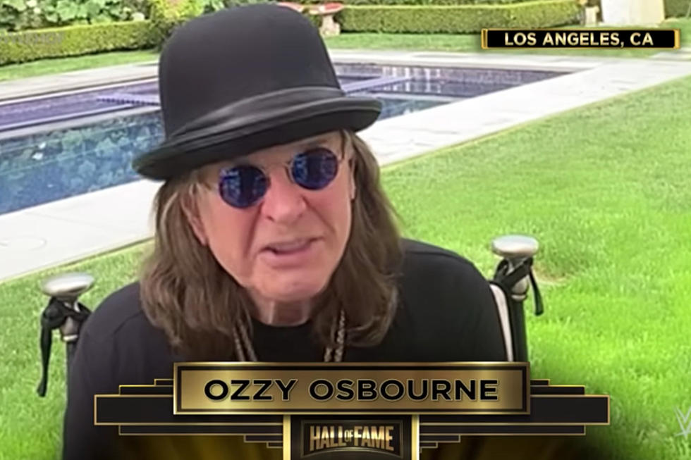 Ozzy Osbourne Inducted Into WWE Hall of Fame, 2021
