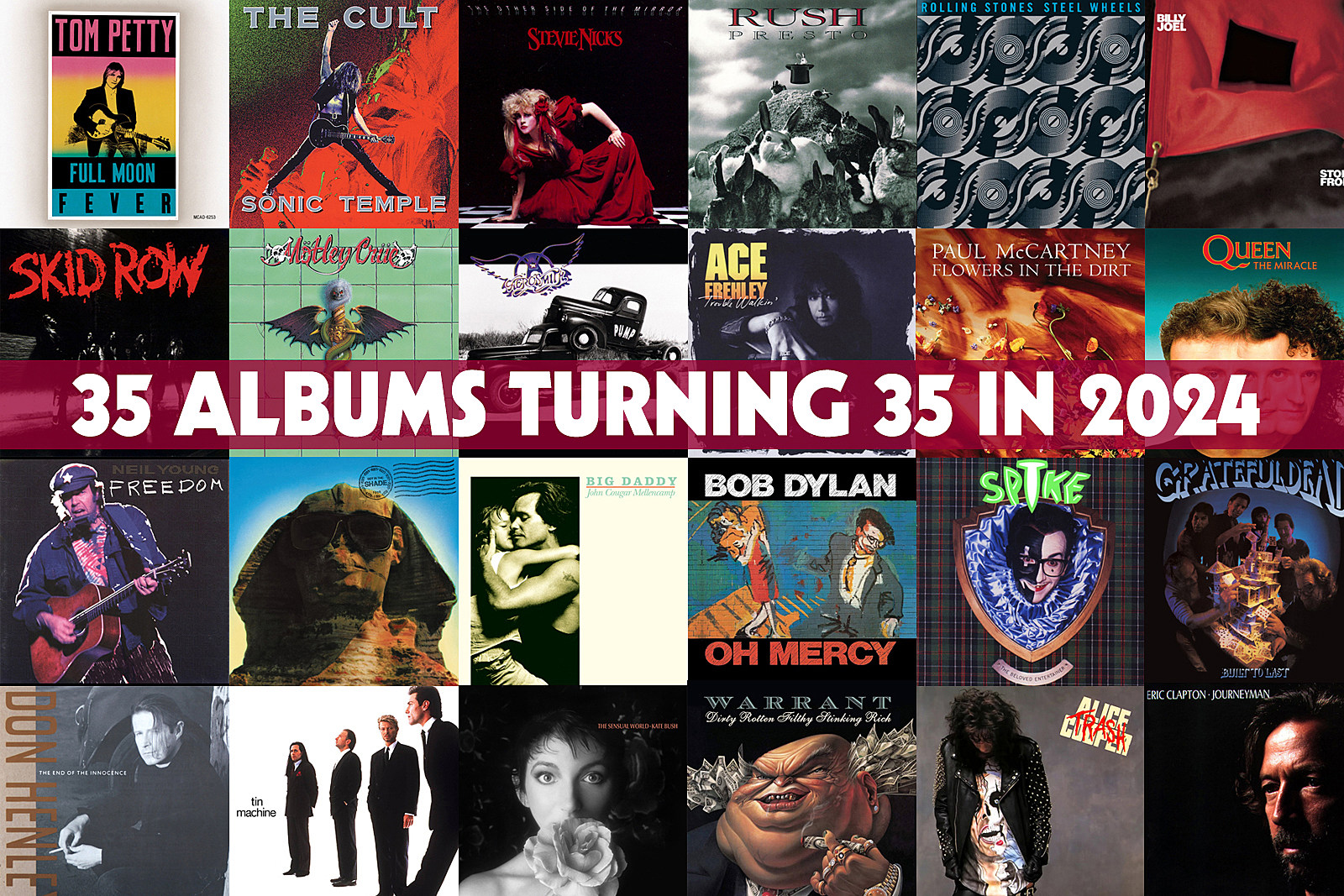 35 Albums That Turn 35 in 2024 Viral News