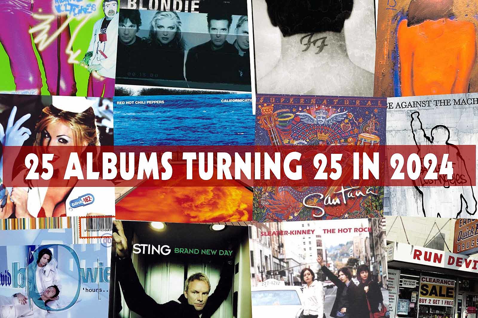 25 Albums Turning 25 in 2024 DRGNews