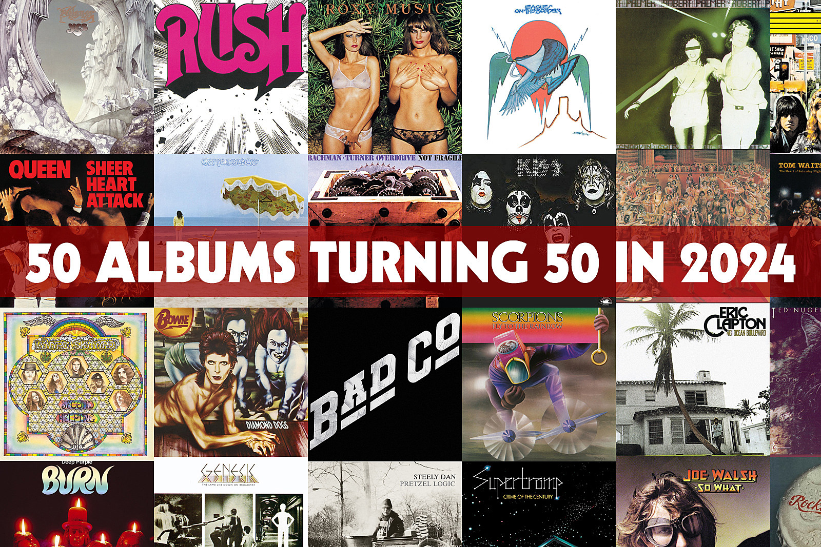 50 Albums Turning 50 in 2024 DRGNews