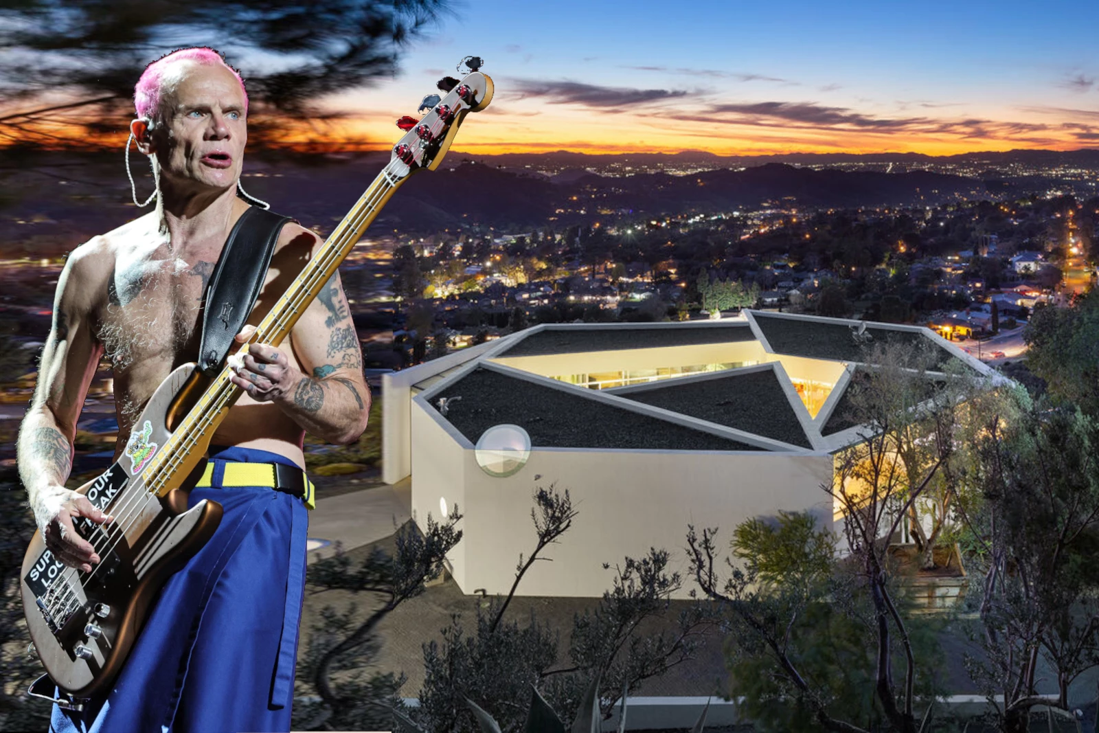 Flea Selling 'Exceptional Architectural' Home for $6.9 Million