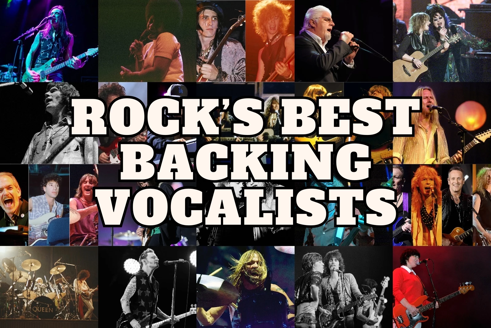 Rock's 20 Best Backing Vocalists