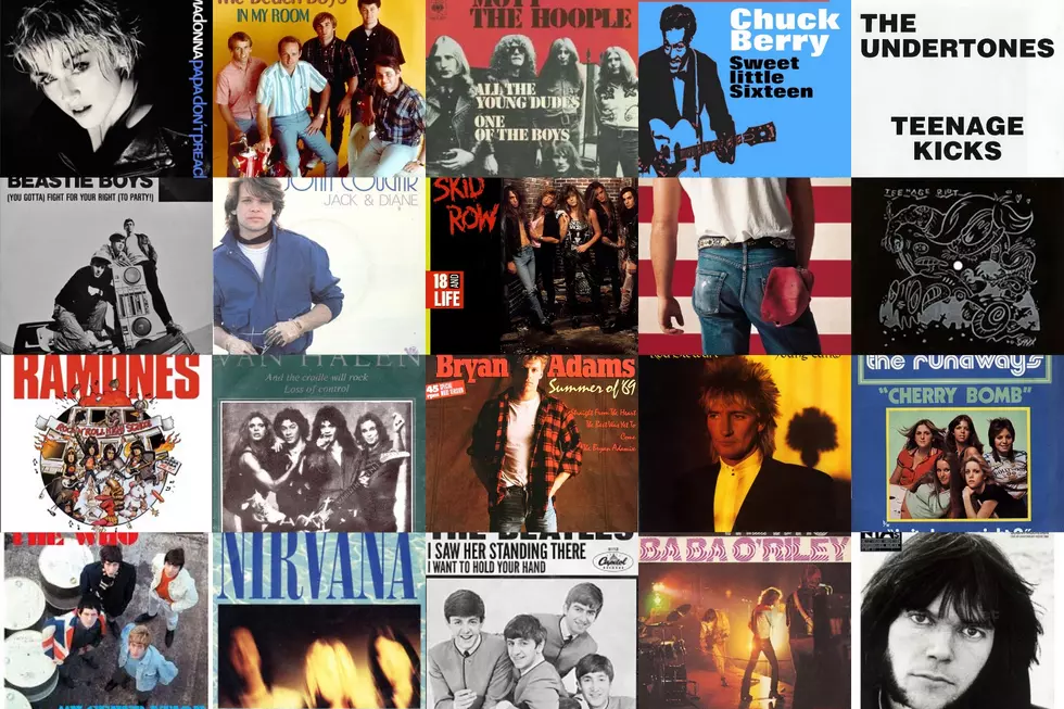 Top 30 Teenage Songs: Wistfulness, Angst and Rebellion