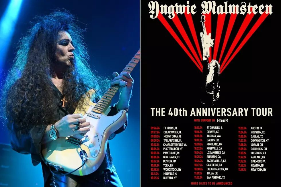 Yngwie Malmsteen Announces 40th-Anniversary Tour