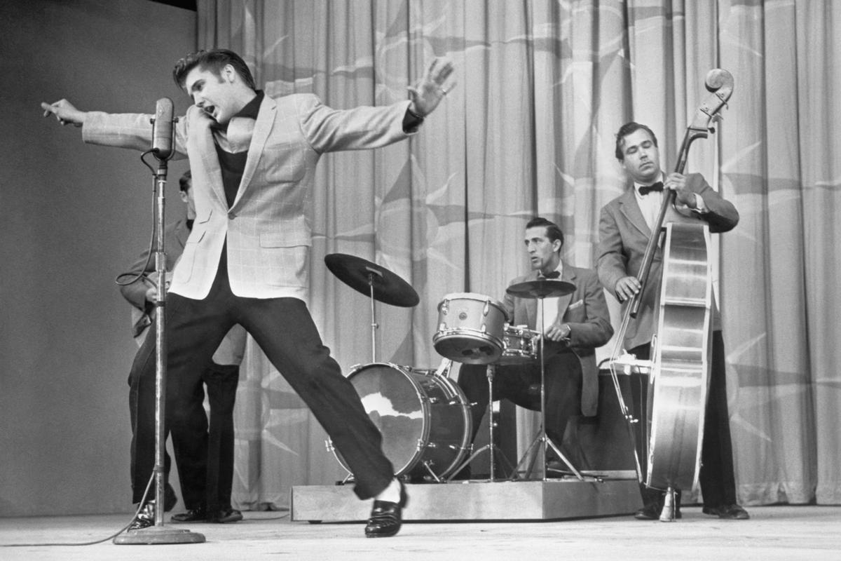 Elvis Presley’s Blue Suede Shoes Sell at Auction