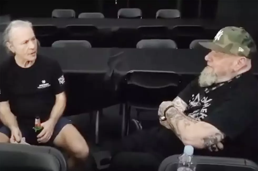 Watch Iron Maiden’s Bruce Dickinson and Paul Di’Anno Finally Meet