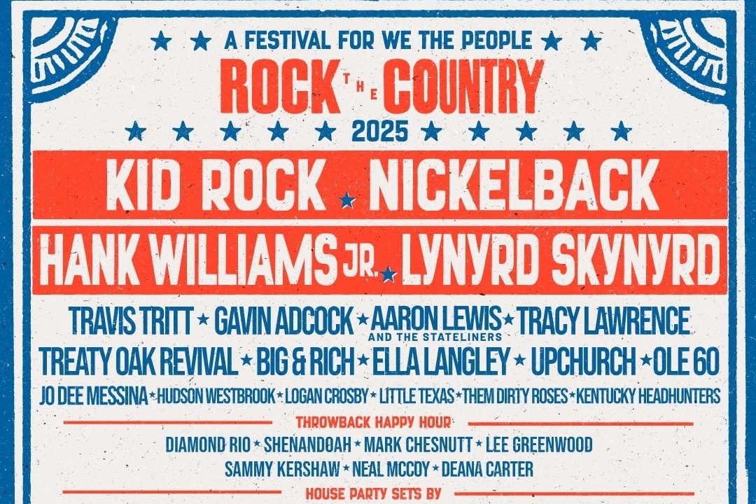 Kid Rock and Lynyrd Skynyrd Plot Rock the Country 2025 Festival | DRGNews