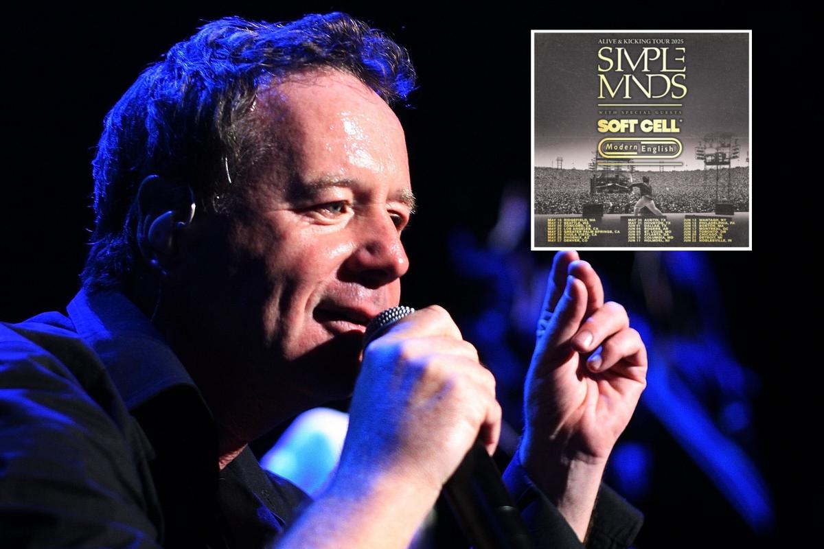 Simple Minds Set 2025 Dates With Modern English and Soft Cell