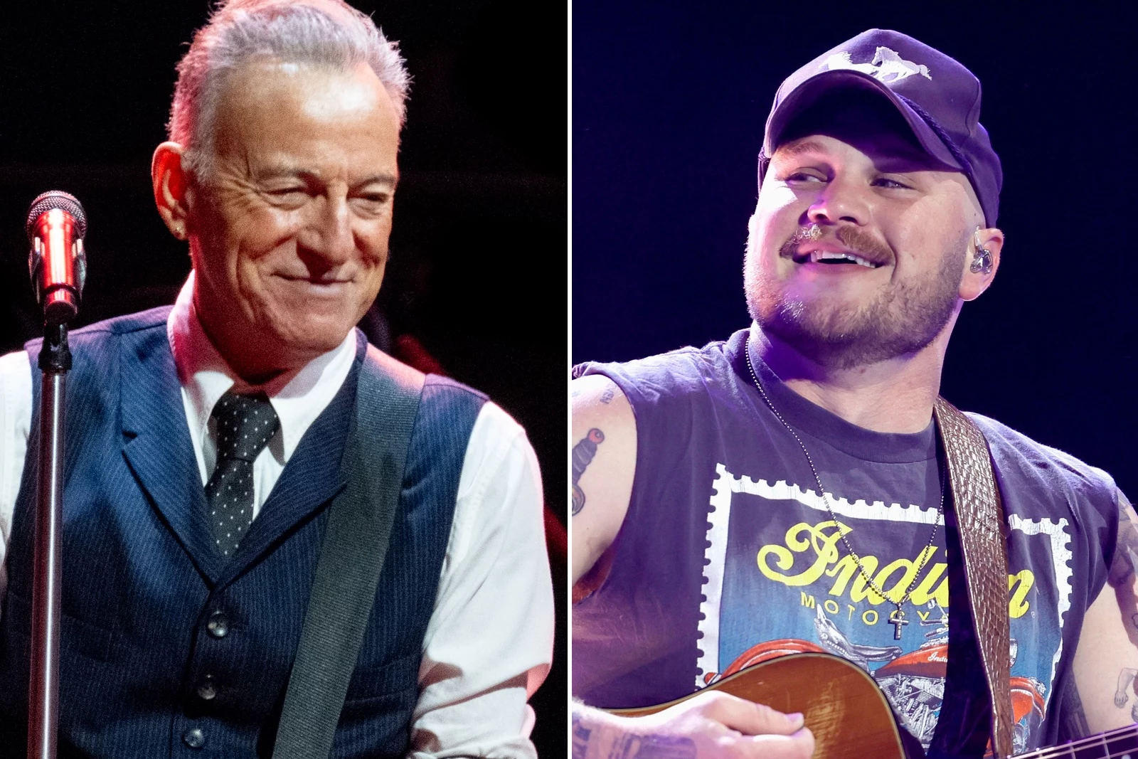 Bruce Springsteen Joins Zach Bryan on Stage in New Jersey