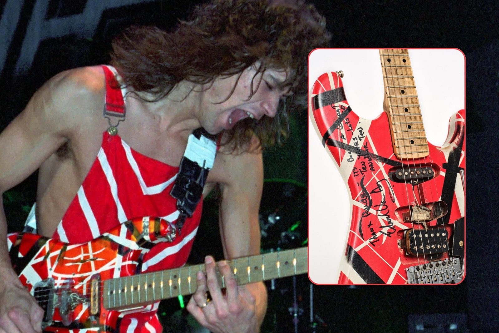 Eddie Van Halen Guitar Expected to Fetch $2-3 Million at Auction