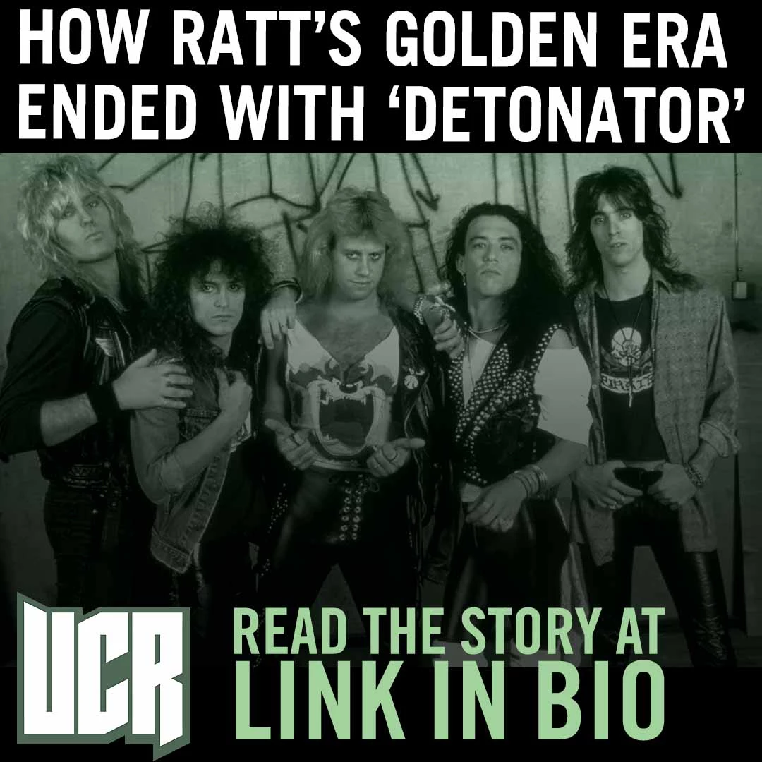 新品未使用　RATT（ラット） DETONATOR期 A1サイズポスター！ ratt-detenator-e1629988855450.