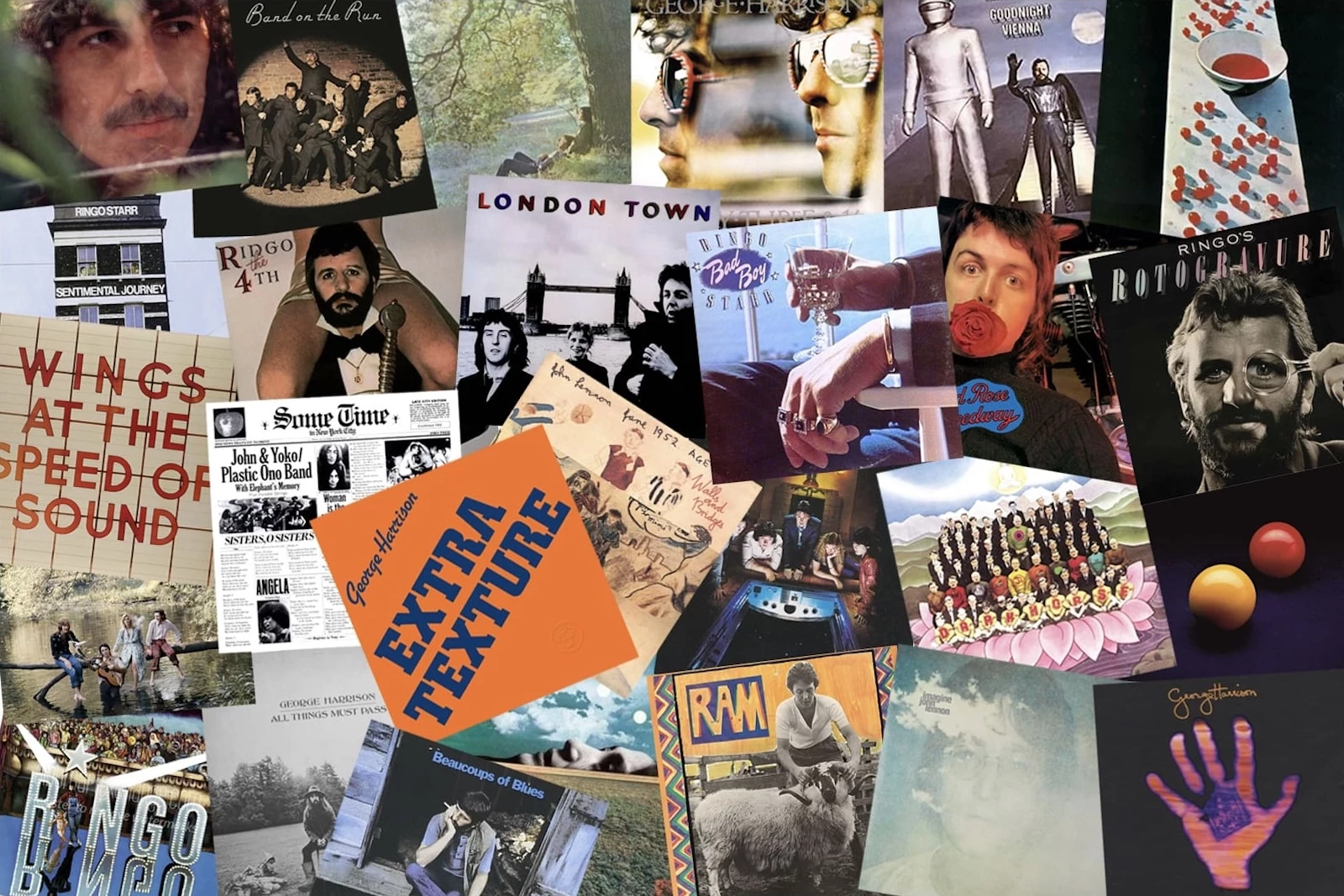 What Are the ‘Big 4’ of Crappy Beatles ’70s Solo Albums?