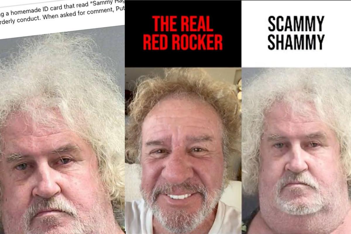 Sammy Hagar Laughs Off Viral Impersonator Arrest Hoax Sammy Hagar Laughs Off Viral Impersonator Arrest Hoax