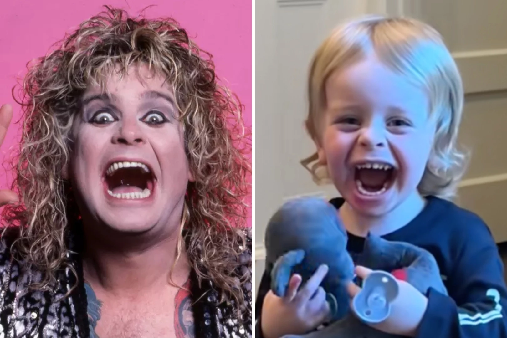 Ozzy Osbourne's Grandson Bites Head off 'Bat' in New Video