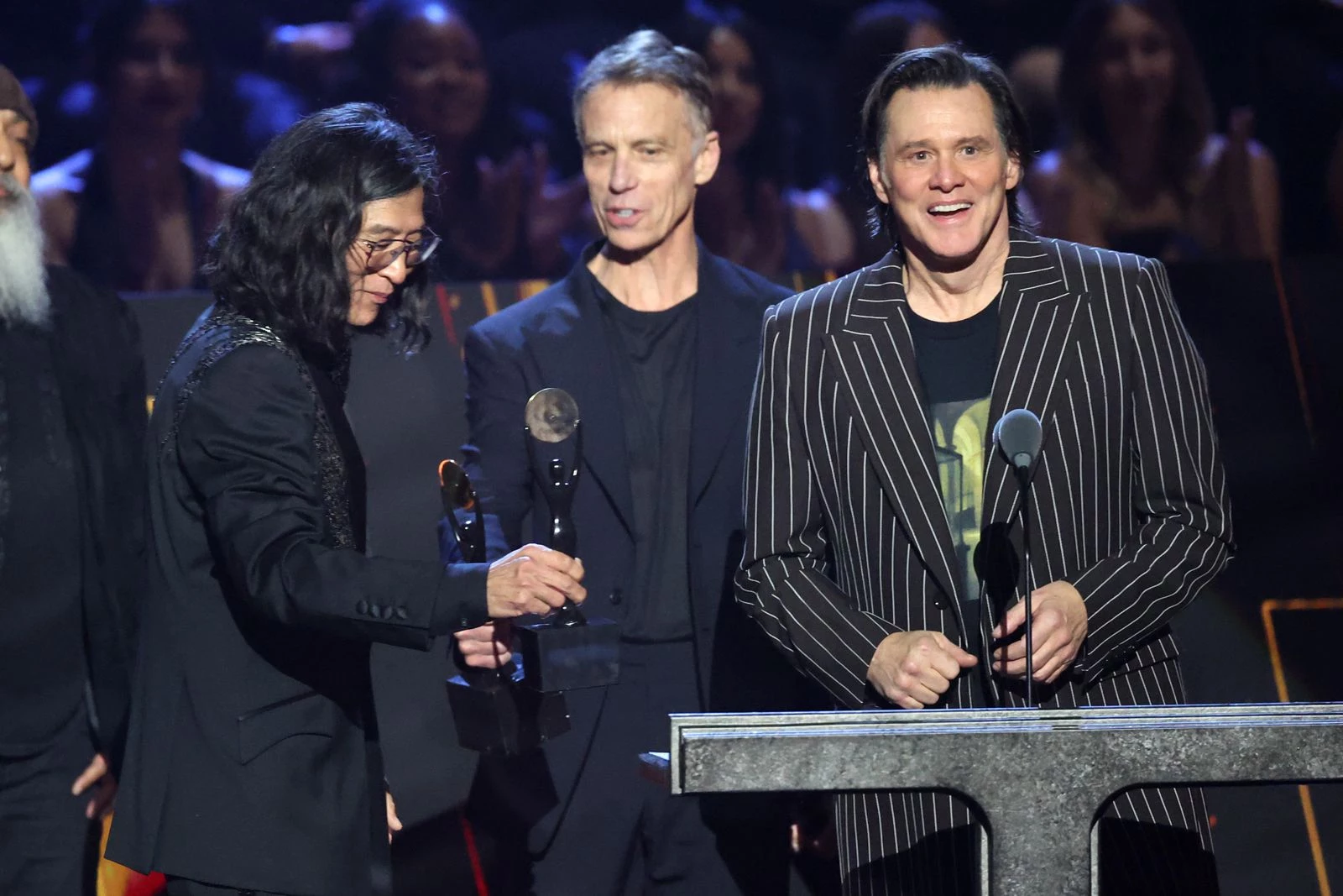 Jim Carrey Praises ‘Majestic’ Soundgarden During Rock Hall Speech