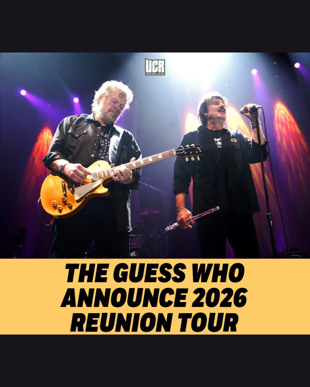 The Guess Who Announce 2026 Reunion Tour Dates