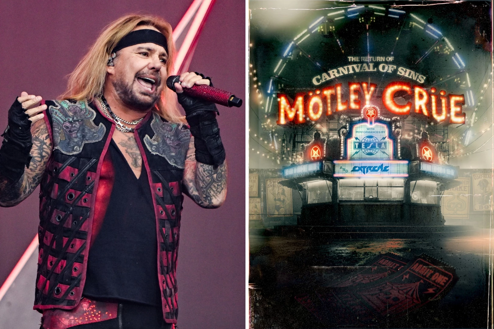 Mötley Crüe 来日ツアーパンフ3点 Vince Neilソロツアー Vince Neil Debuts at the Grand Ole Opry - 102.9 WMGK