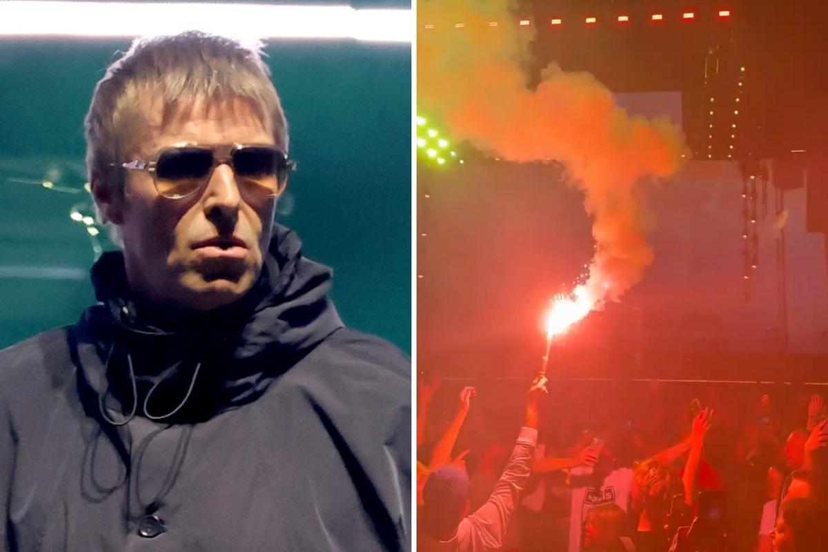 Liam Gallagher Slams Fan Who Launched Flare at Oasis Show