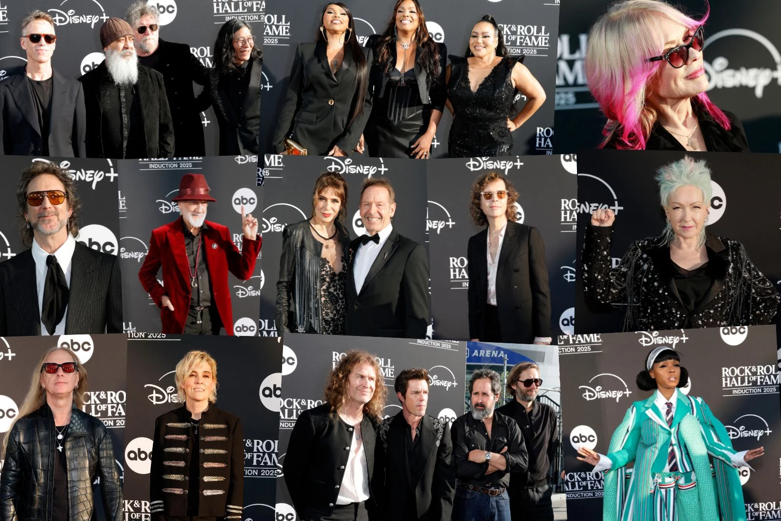 2025 Rock and Roll Hall of Fame Induction Red Carpet Photos