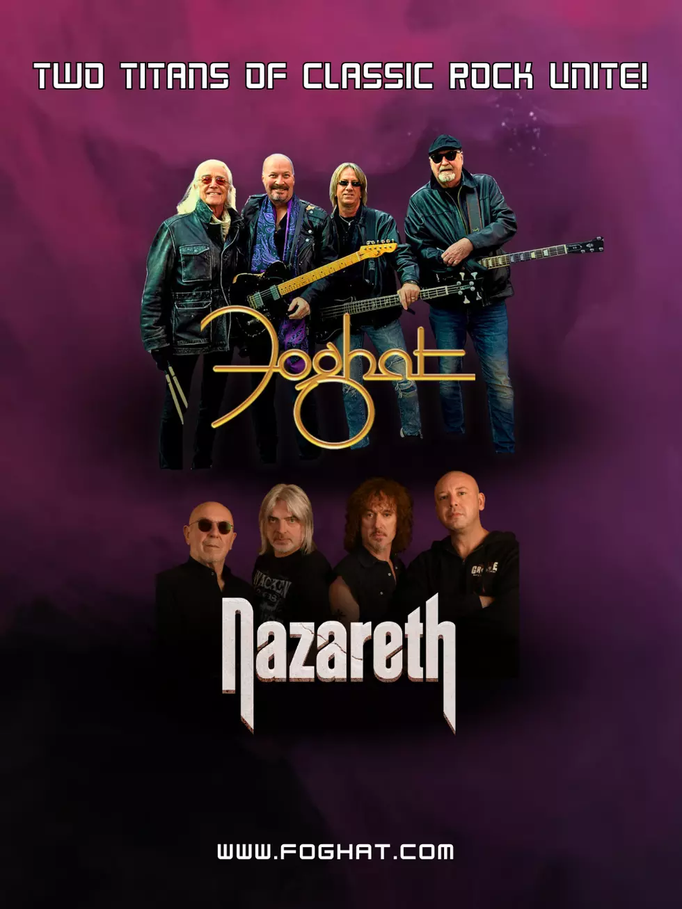 Foghat and Nazareth