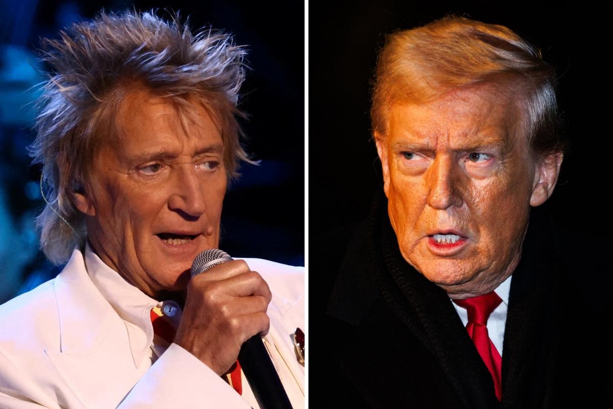 Rod Stewart Slams 'Draft Dodger' Trump for Insulting NATO Troops