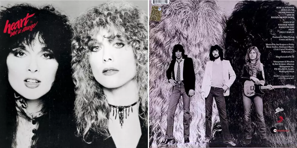 The front and back cover of 'Bebe Le Strange'. Epic